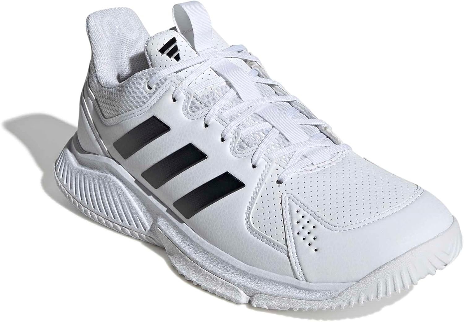 image:imageadidas Mens Court Flight IndoorWhiteBlackWhite