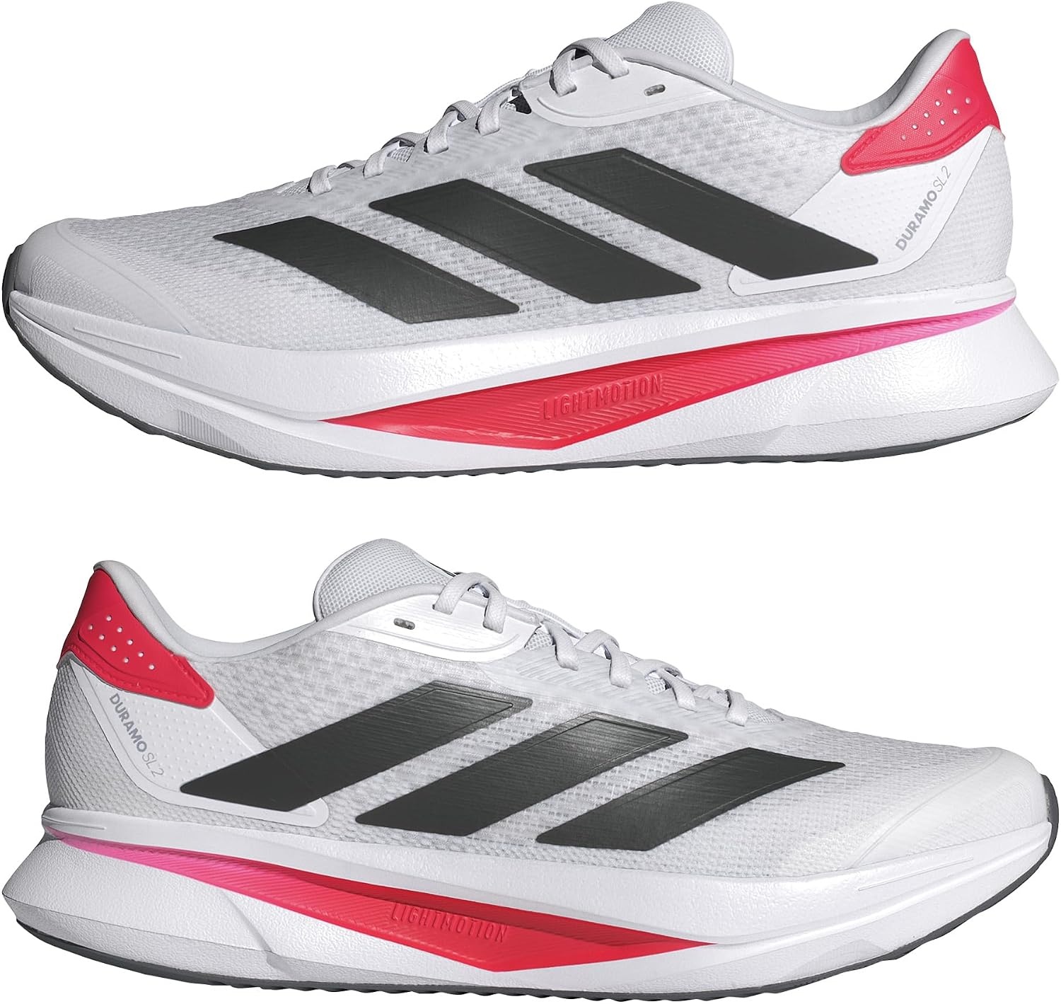 image:imageadidas Mens Duramo Sl 2 Running ShoeWhiteBlackLucid Red