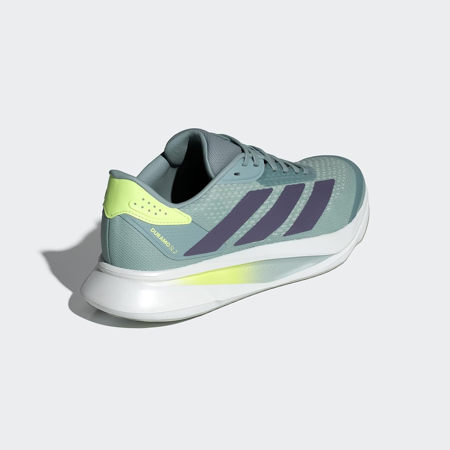 image:imageadidas Mens Duramo Sl 2 Running ShoeWonder SagePreloved VioletHires Yellow