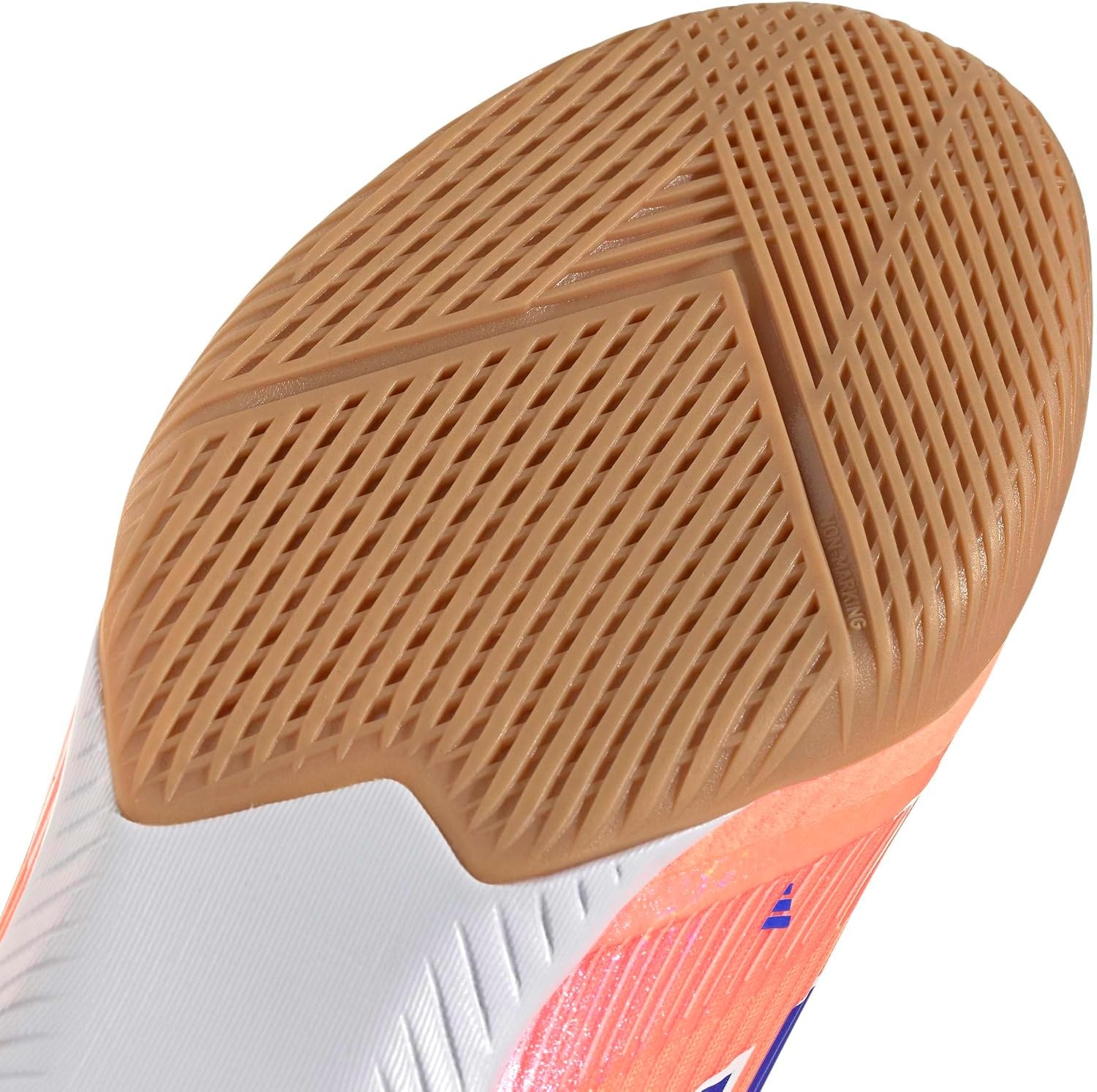 image:imageadidas Mens F50 League Indoor Soccer ShoesBeam OrangeLucid BlueWhite