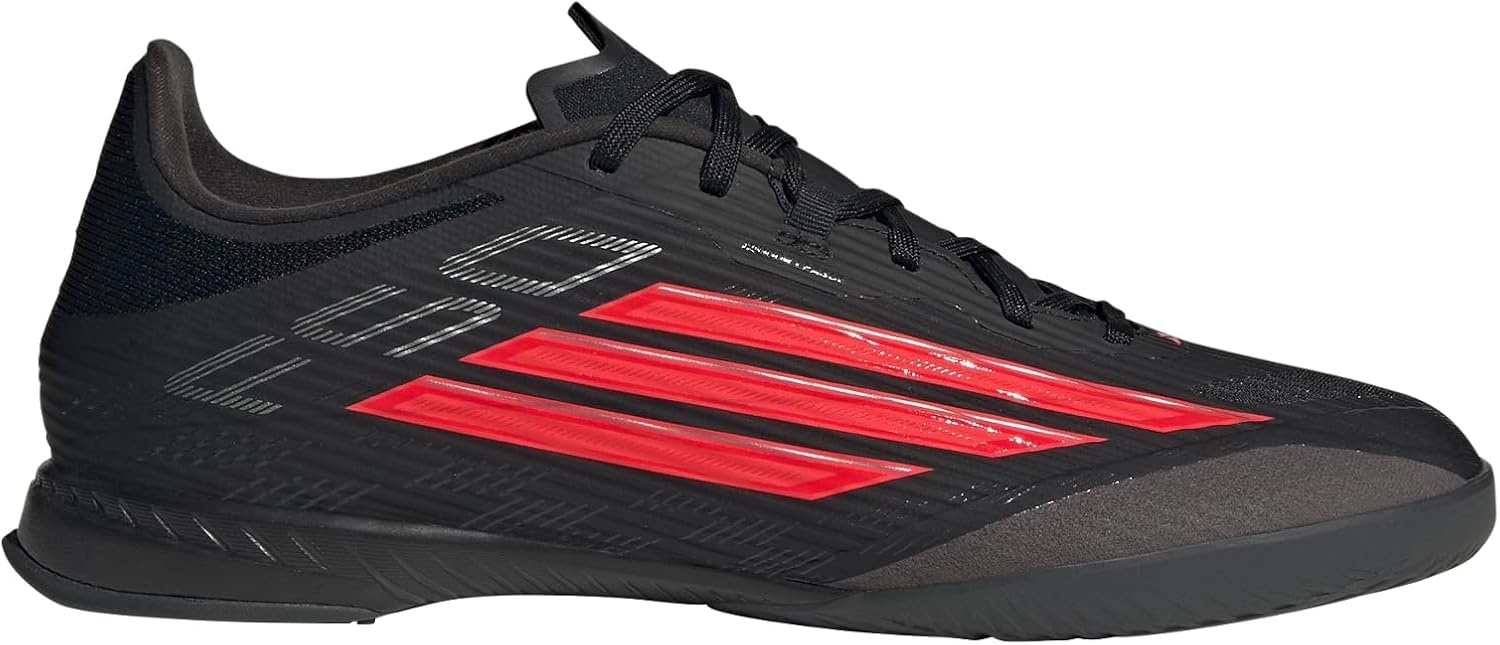 image:imageadidas Mens F50 League Indoor Soccer ShoesBlackLucid RedBlack