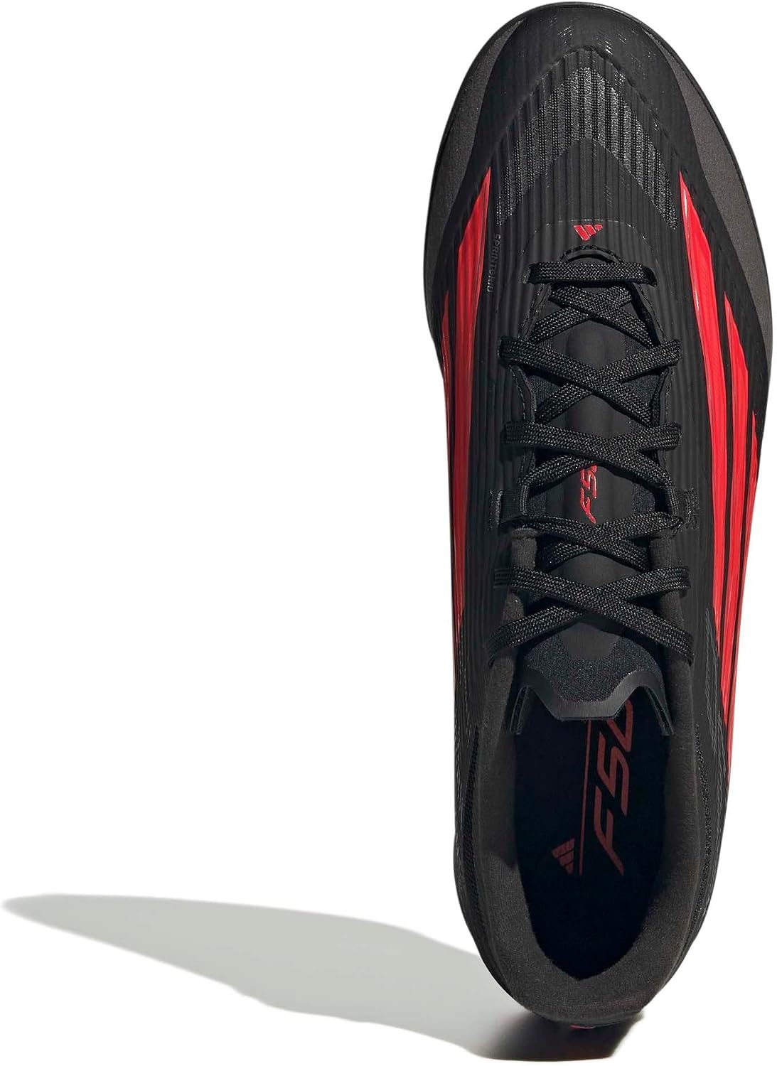 image:imageadidas Mens F50 League Indoor Soccer ShoesBlackLucid RedBlack