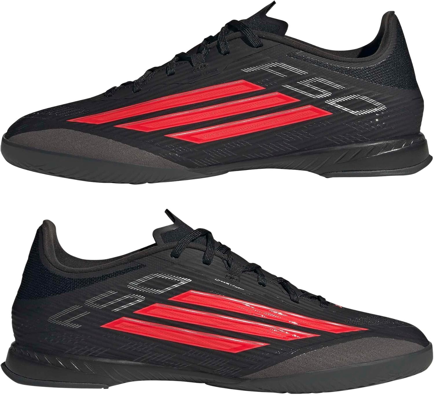 image:imageadidas Mens F50 League Indoor Soccer ShoesBlackLucid RedBlack