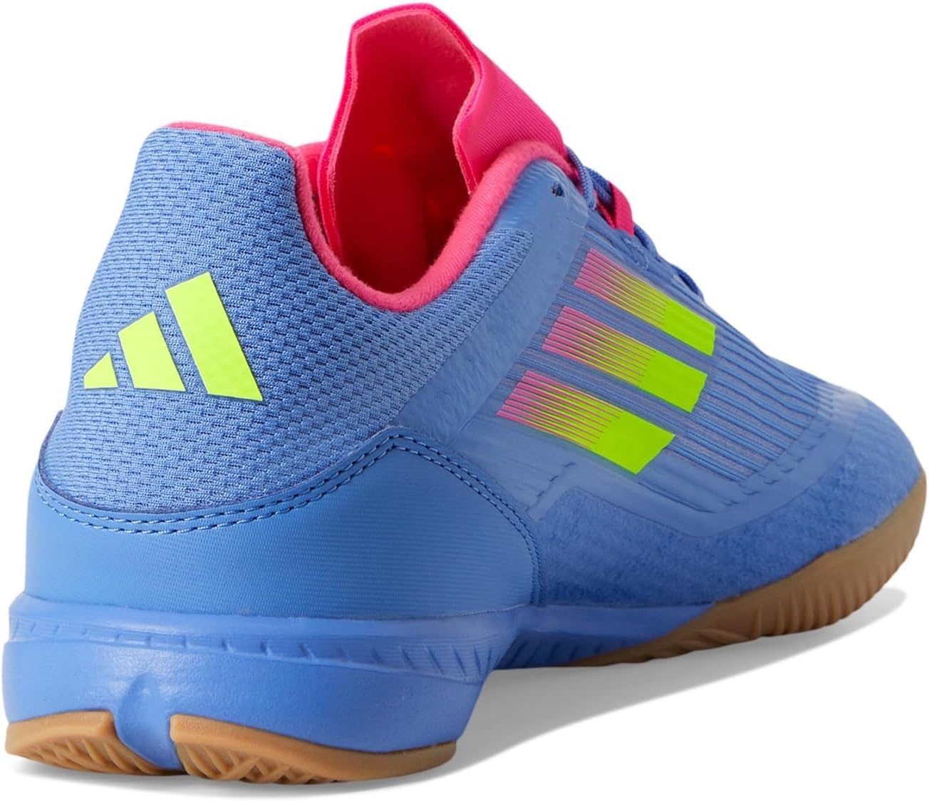 image:imageadidas Mens F50 League Indoor Soccer ShoesBlue FusionLucid LemonLucid Pink