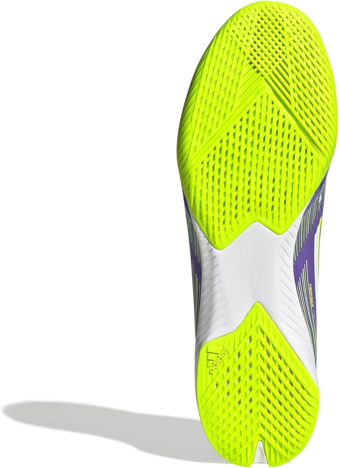 image:imageadidas Mens F50 League Indoor Soccer ShoesPurple RushWhiteLucid Lemon