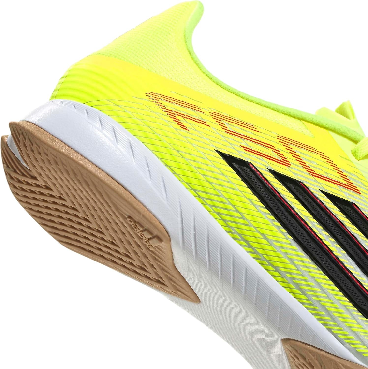 image:imageadidas Mens F50 League Indoor Soccer ShoesTeam Solar YellowBlackLucid Red
