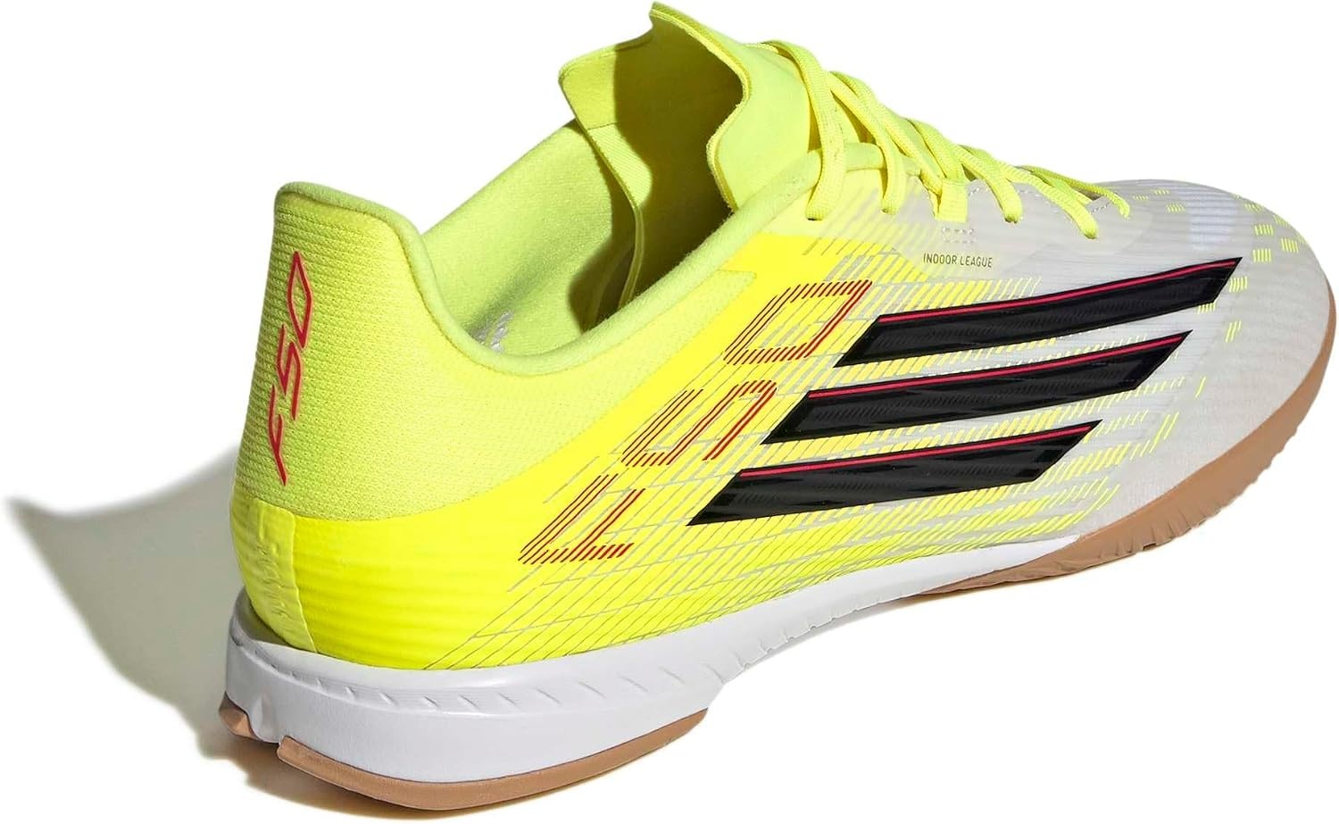 image:imageadidas Mens F50 League Indoor Soccer ShoesTeam Solar YellowBlackLucid Red