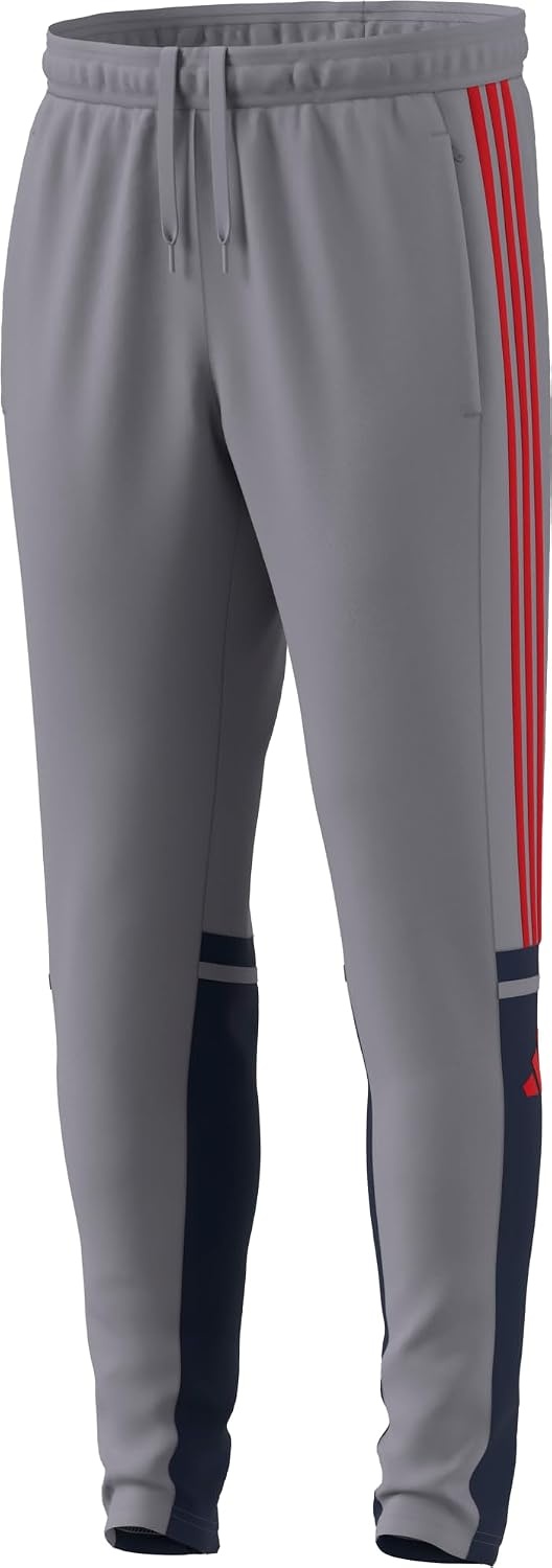 image:imageadidas Mens Squadra 25 Training PantsGlory GreyTeam Navy BluePure Ruby