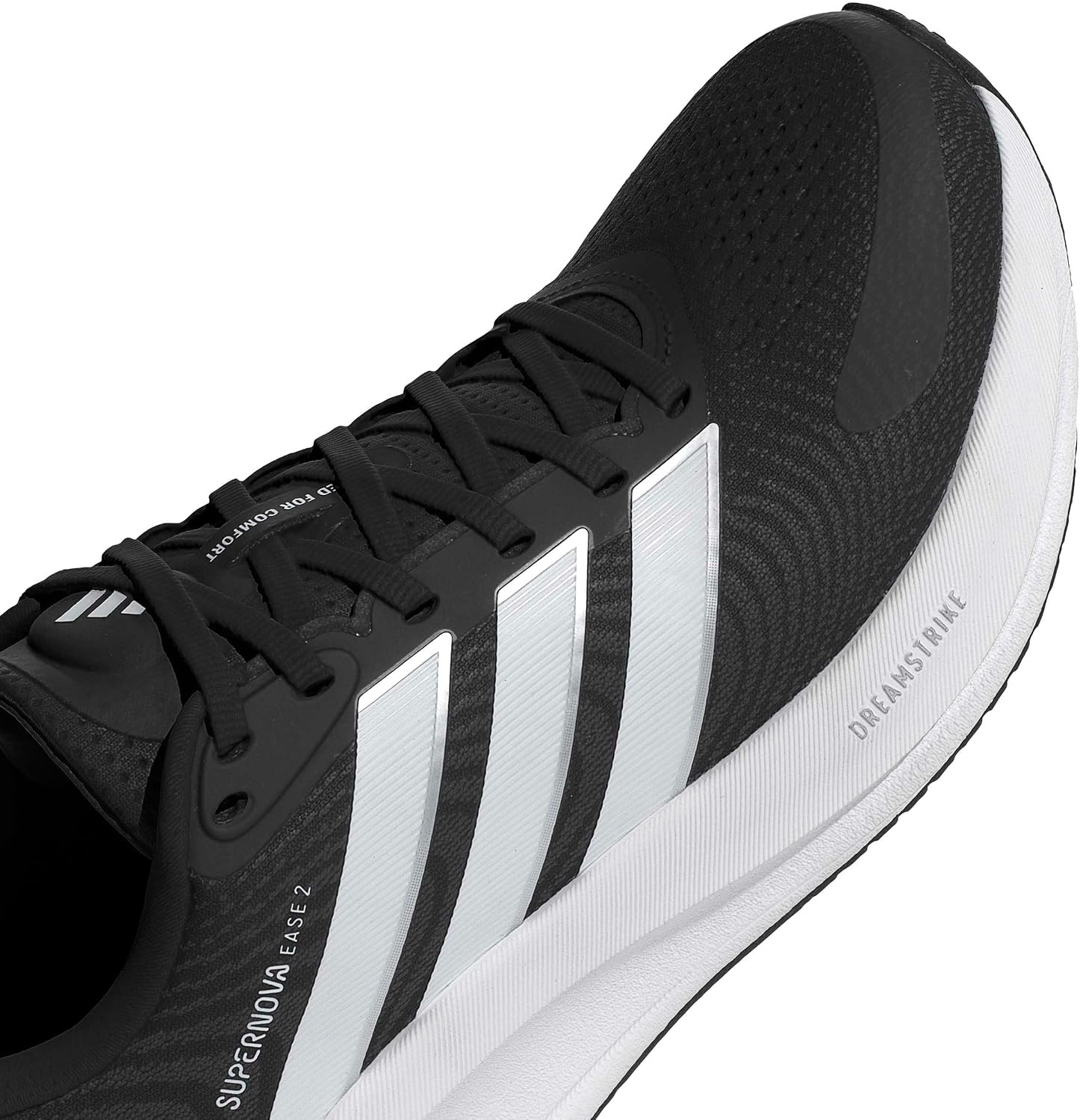 image:imageadidas Mens Supernova Ease 2 Running Sneakers Shoes WhiteBlackWhiteCarbon