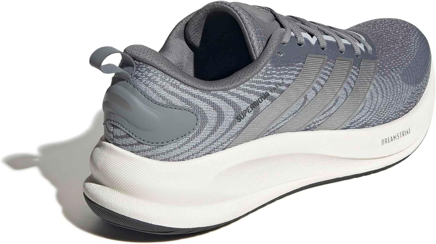 image:imageadidas Mens Supernova Ease 2 Running Sneakers Shoes WhiteGreyMatte SilverGrey