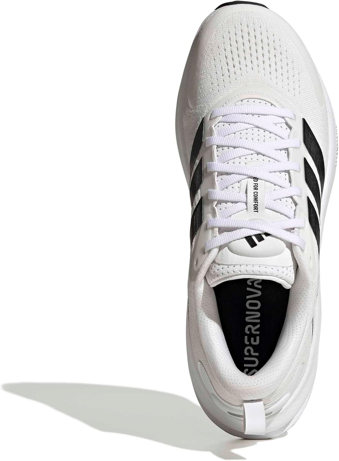 image:imageadidas Mens Supernova Ease 2 Running Sneakers Shoes WhiteWhiteBlackCrystal White