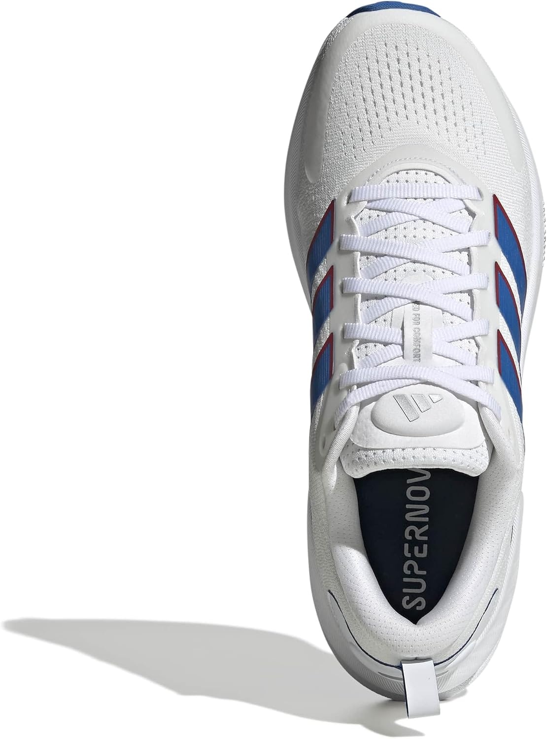image:imageadidas Mens Supernova Ease 2 Running Sneakers Shoes WhiteWhiteBright RoyalPure Ruby