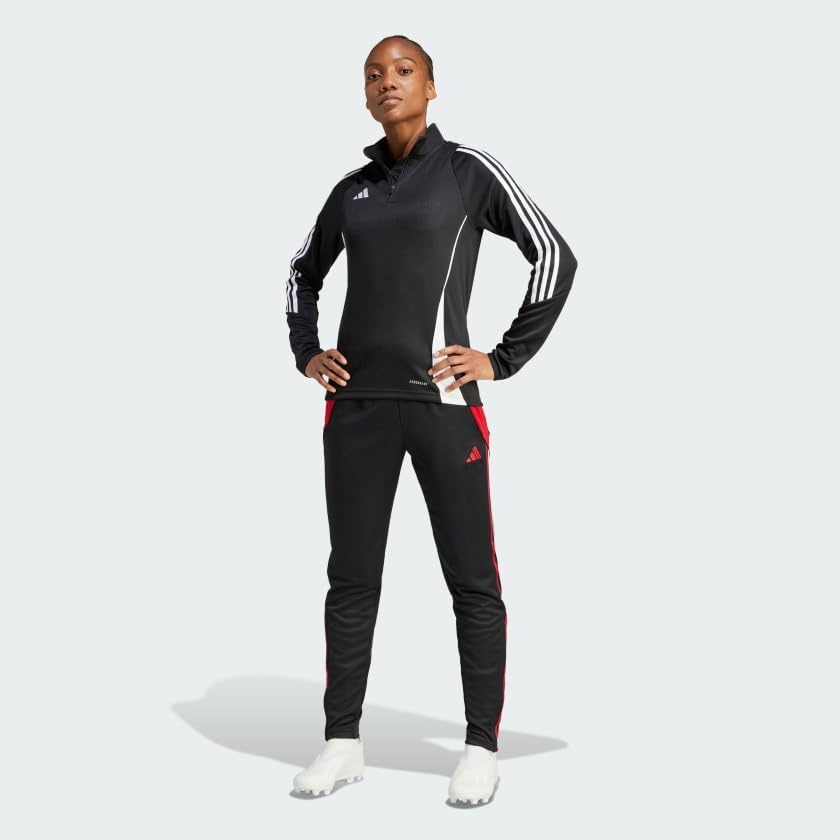 image:imageadidas Mens Tiro 24 Soccer Tracksuit PantsBlack Team Power Red 2 White Royal