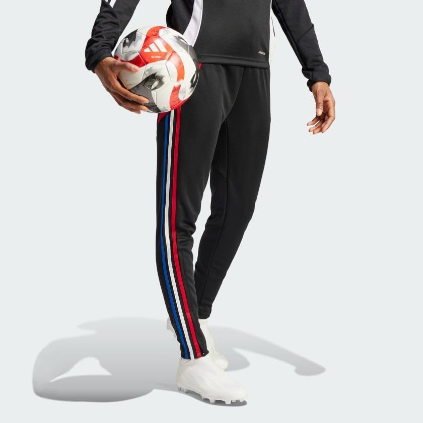 image:imageadidas Mens Tiro 24 Soccer Tracksuit PantsBlack Team Power Red 2 White Royal