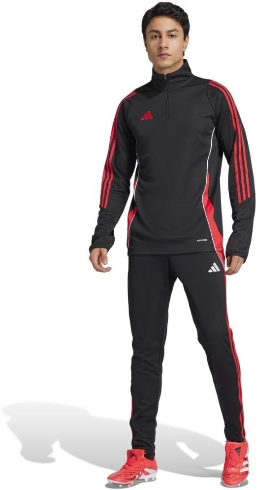 image:imageadidas Mens Tiro 24 Soccer Tracksuit PantsBlackPure Ruby