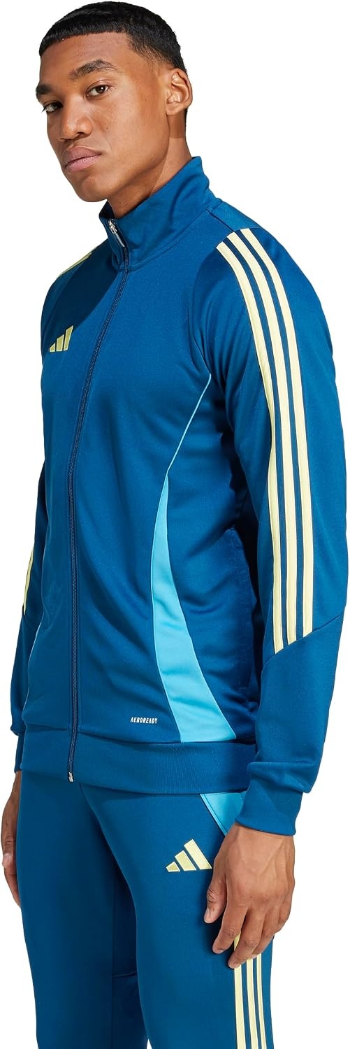 image:imageadidas Mens Tiro 24 Soccer Tracksuit PantsLegend MarinePearl Citrine