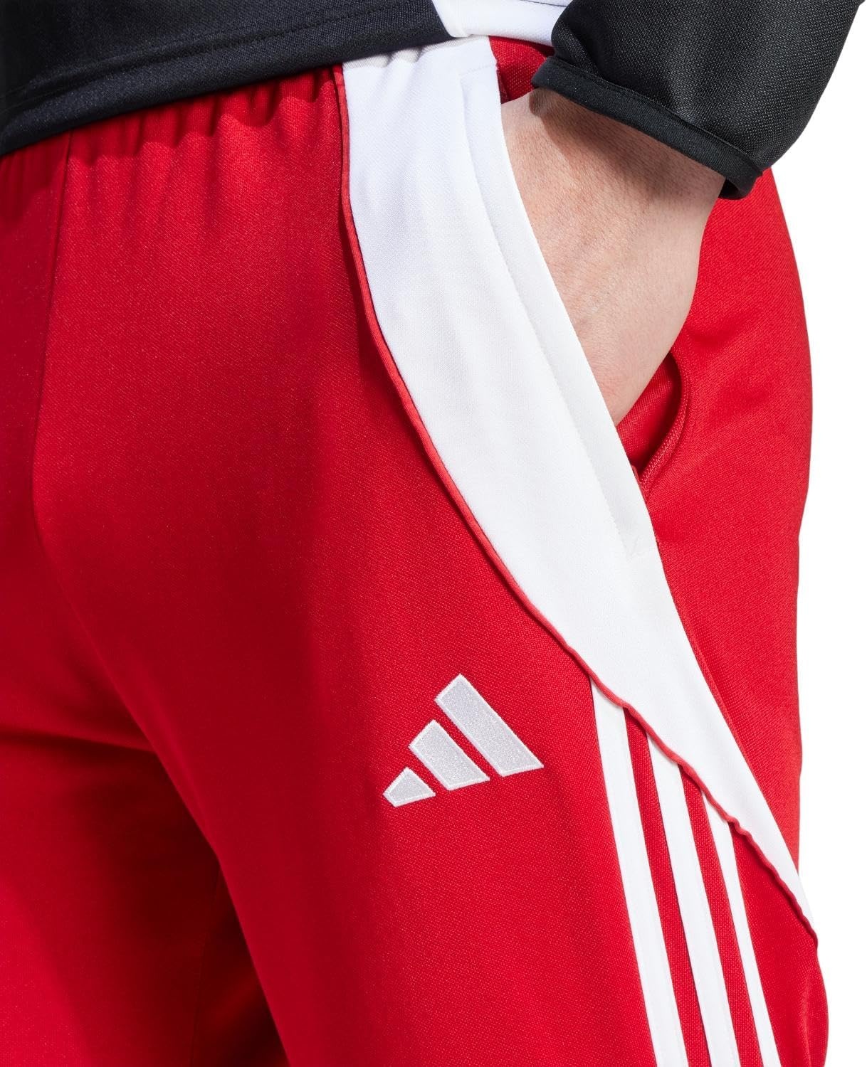 image:imageadidas Mens Tiro 24 Soccer Tracksuit PantsTeam Collegiate RedWhite
