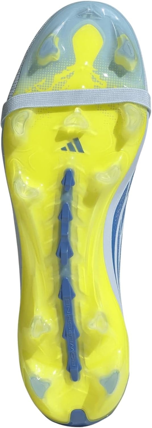 image:imageadidas Pro FoldOver Tongue Firm Ground Soccer Cleats Red WhiteCrystal SkyRay BlueTeam Solar Yellow 2
