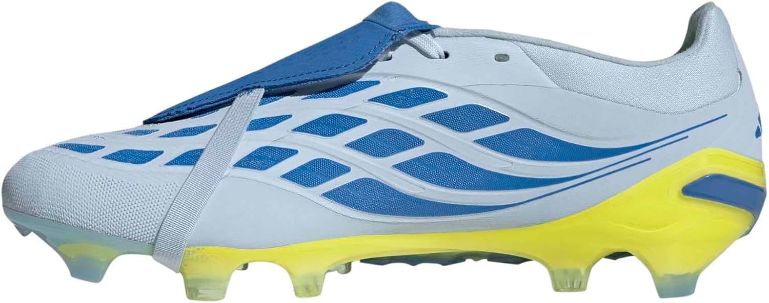 image:imageadidas Pro FoldOver Tongue Firm Ground Soccer Cleats Red WhiteCrystal SkyRay BlueTeam Solar Yellow 2