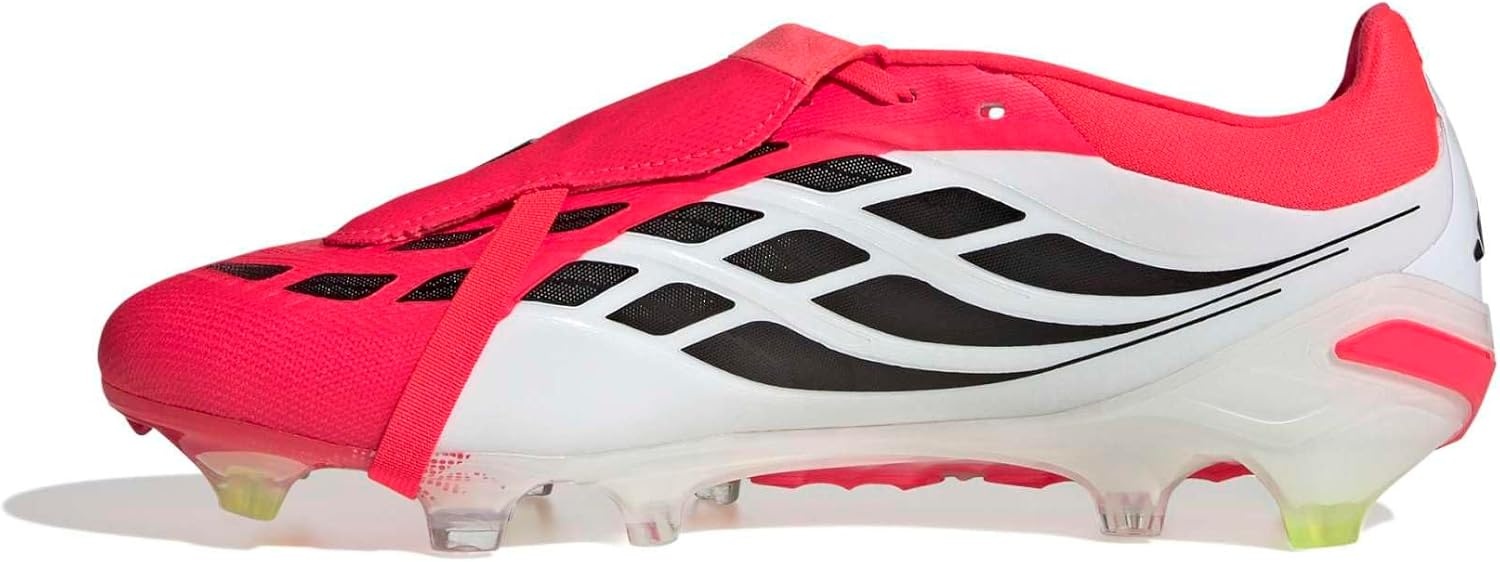 image:imageadidas Pro FoldOver Tongue Firm Ground Soccer Cleats Red WhiteLucid RedBlackWhite