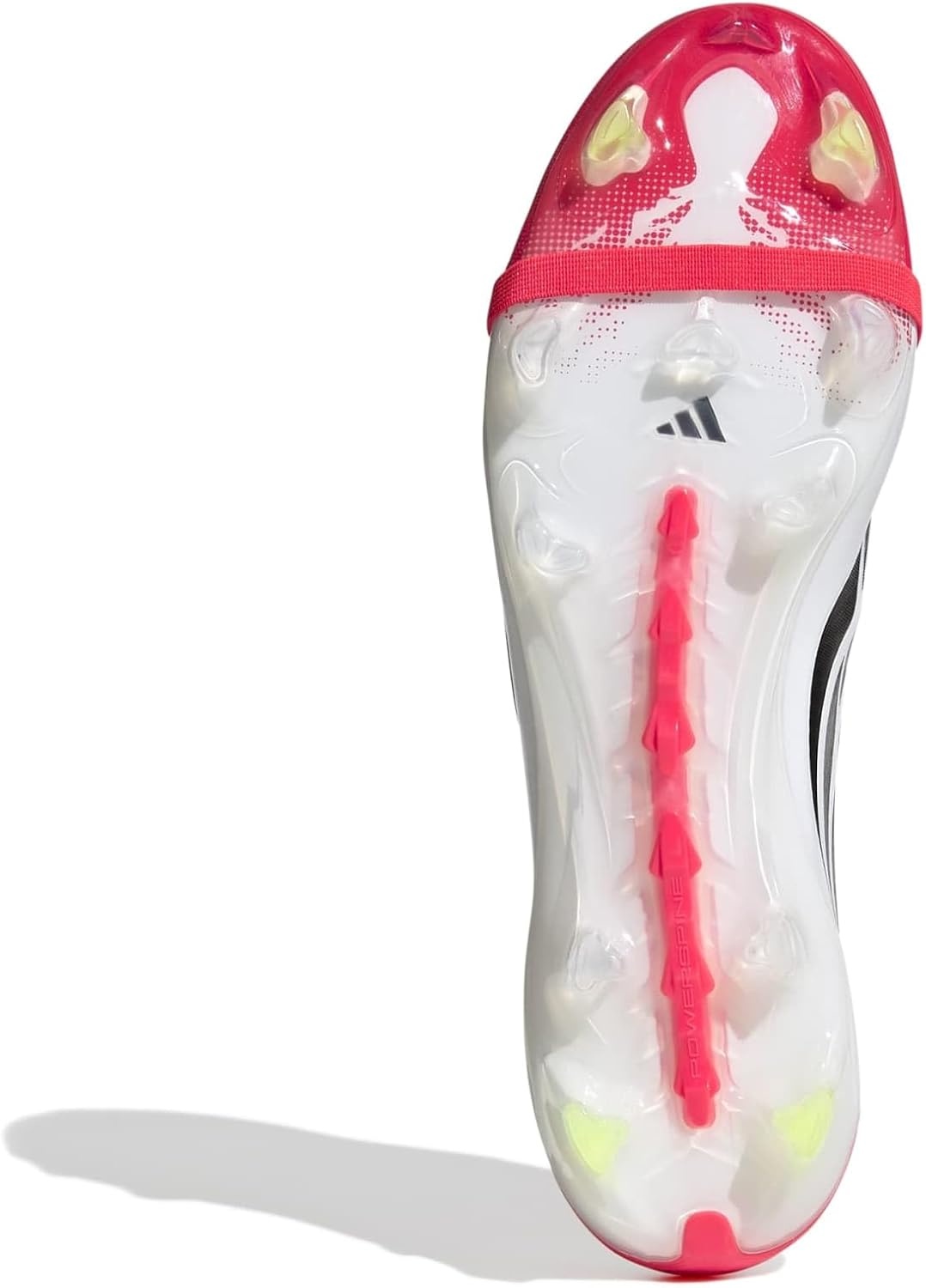 image:imageadidas Pro FoldOver Tongue Firm Ground Soccer Cleats Red WhiteLucid RedBlackWhite