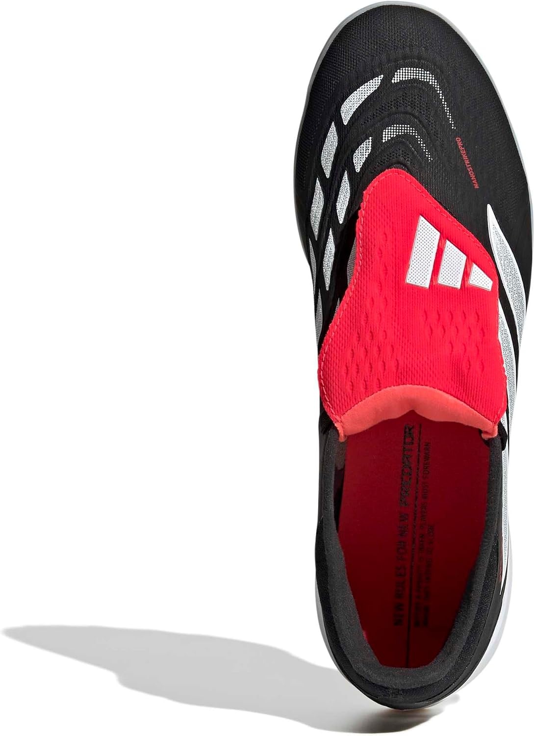 image:imageadidas Pro FoldOver Tongue Turf Soccer Cleats BlueBlackWhiteLucid Red