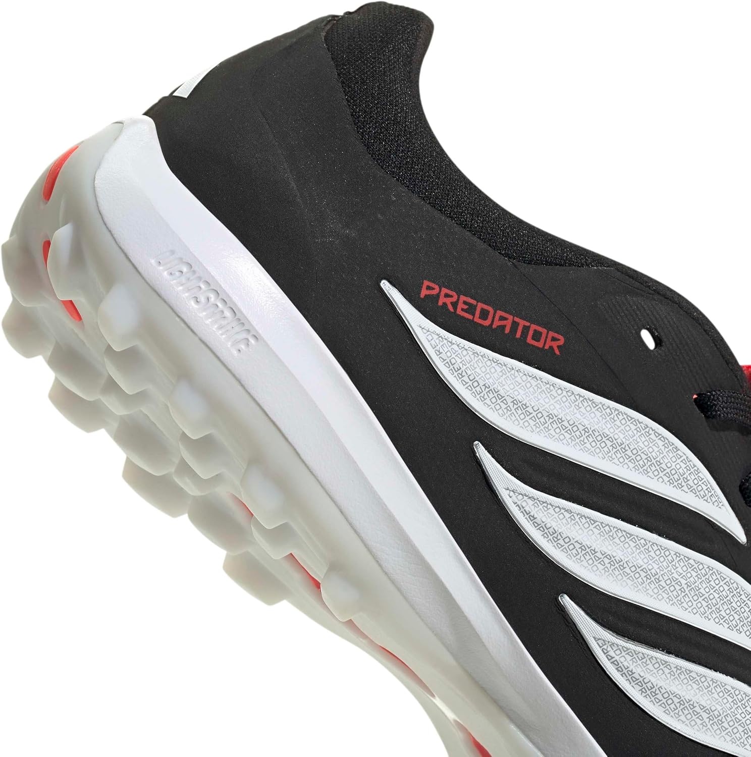image:imageadidas Pro FoldOver Tongue Turf Soccer Cleats BlueBlackWhiteLucid Red