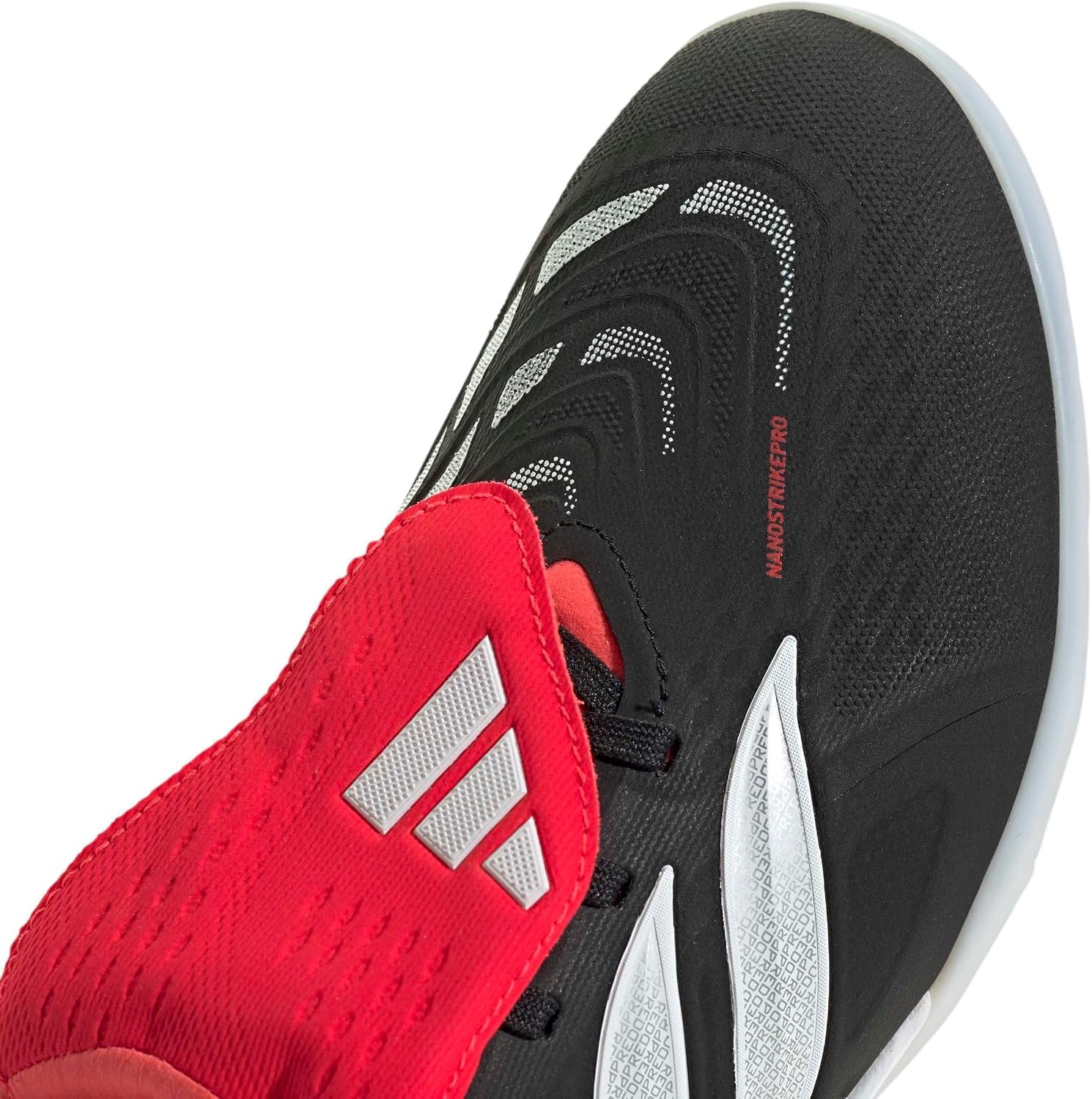 image:imageadidas Pro FoldOver Tongue Turf Soccer Cleats BlueBlackWhiteLucid Red