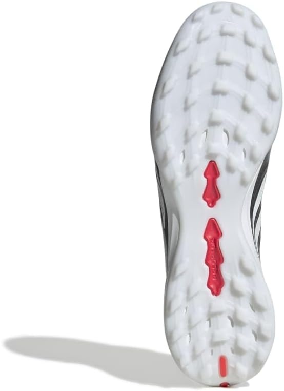 image:imageadidas Pro FoldOver Tongue Turf Soccer Cleats BlueIron MetallicZero MetallicLucid Red