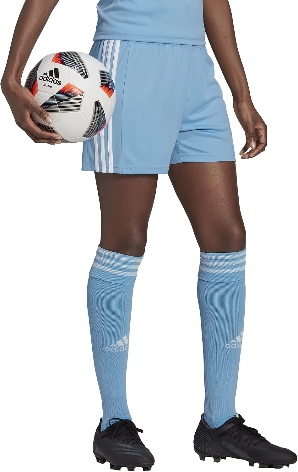 image:imageadidas Squadra 25 ShortsTeam Light BlueWhite Full Stripes