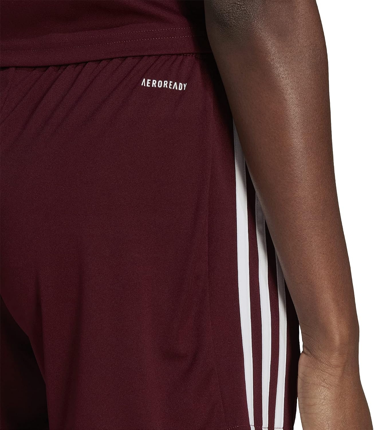 image:imageadidas Squadra 25 ShortsTeam MaroonWhite Full Stripes