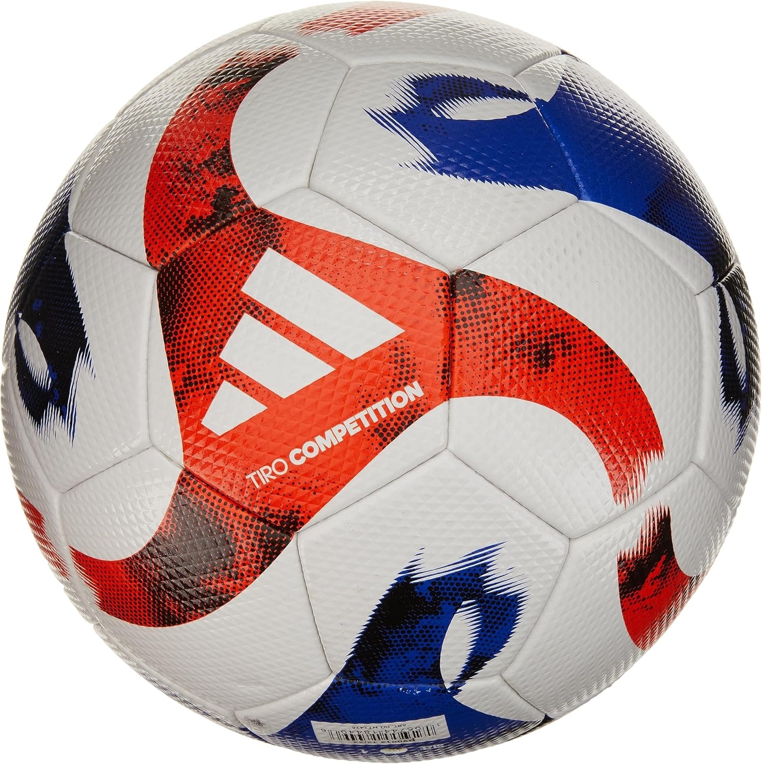 image:imageadidas Tiro Soccer BallWhiteBlackTeam Solar OrangeTeam Royal Blue