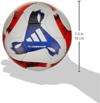 image:imageadidas Tiro Soccer BallWhiteBlackTeam Solar OrangeTeam Royal Blue