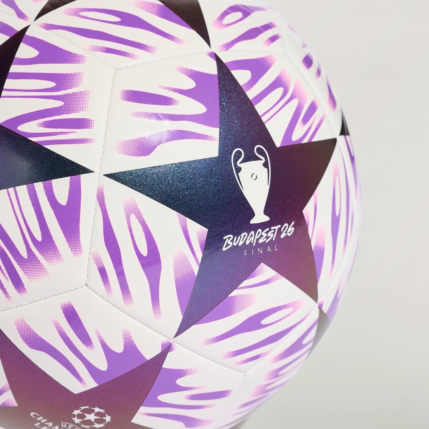 image:imageadidas UEFA Champions League Final Club Soccer BallWhiteShock Purple