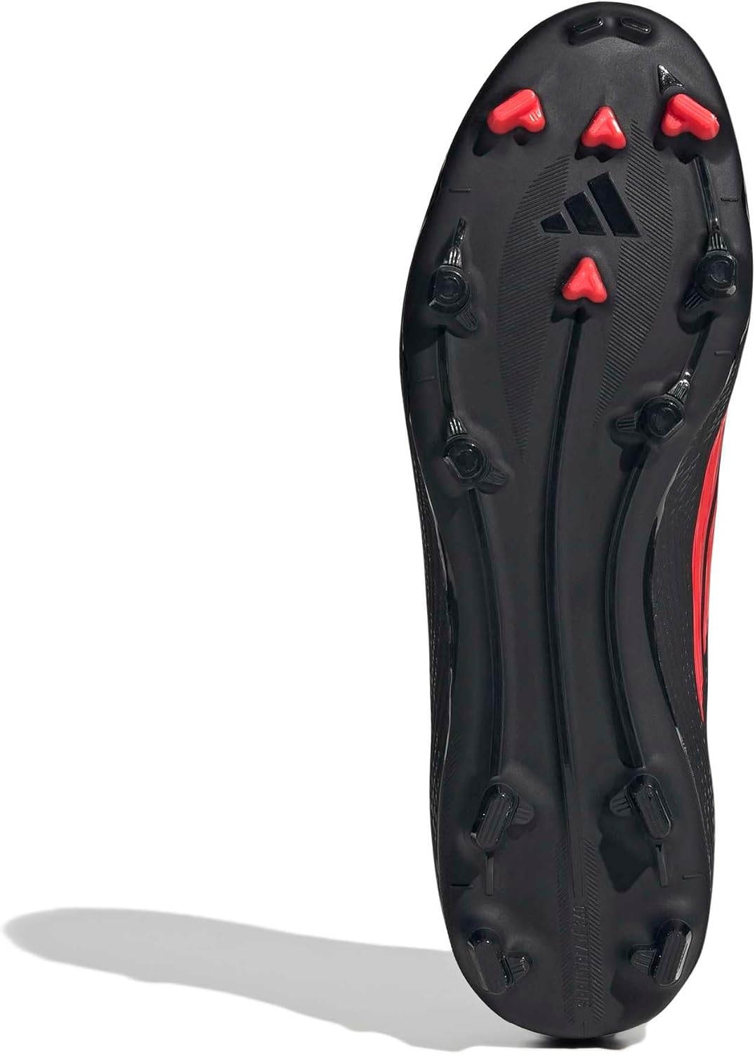 image:imageadidas Unisex Adult F50 League Mid Firm GroundMulti GroundBlackLucid RedBlack