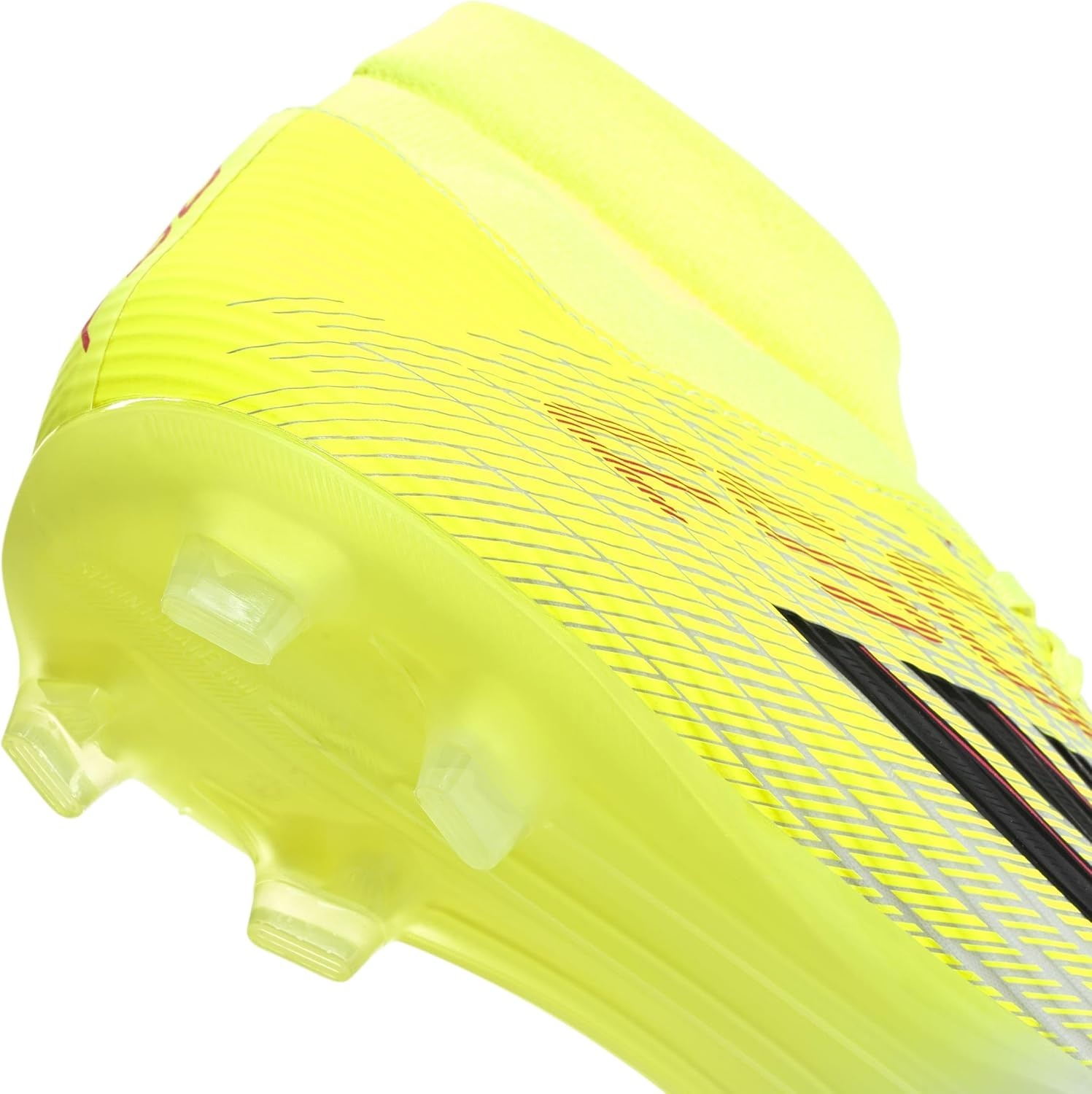 image:imageadidas Unisex Adult F50 League Mid Firm GroundMulti GroundTeam Solar YellowBlackLucid Red