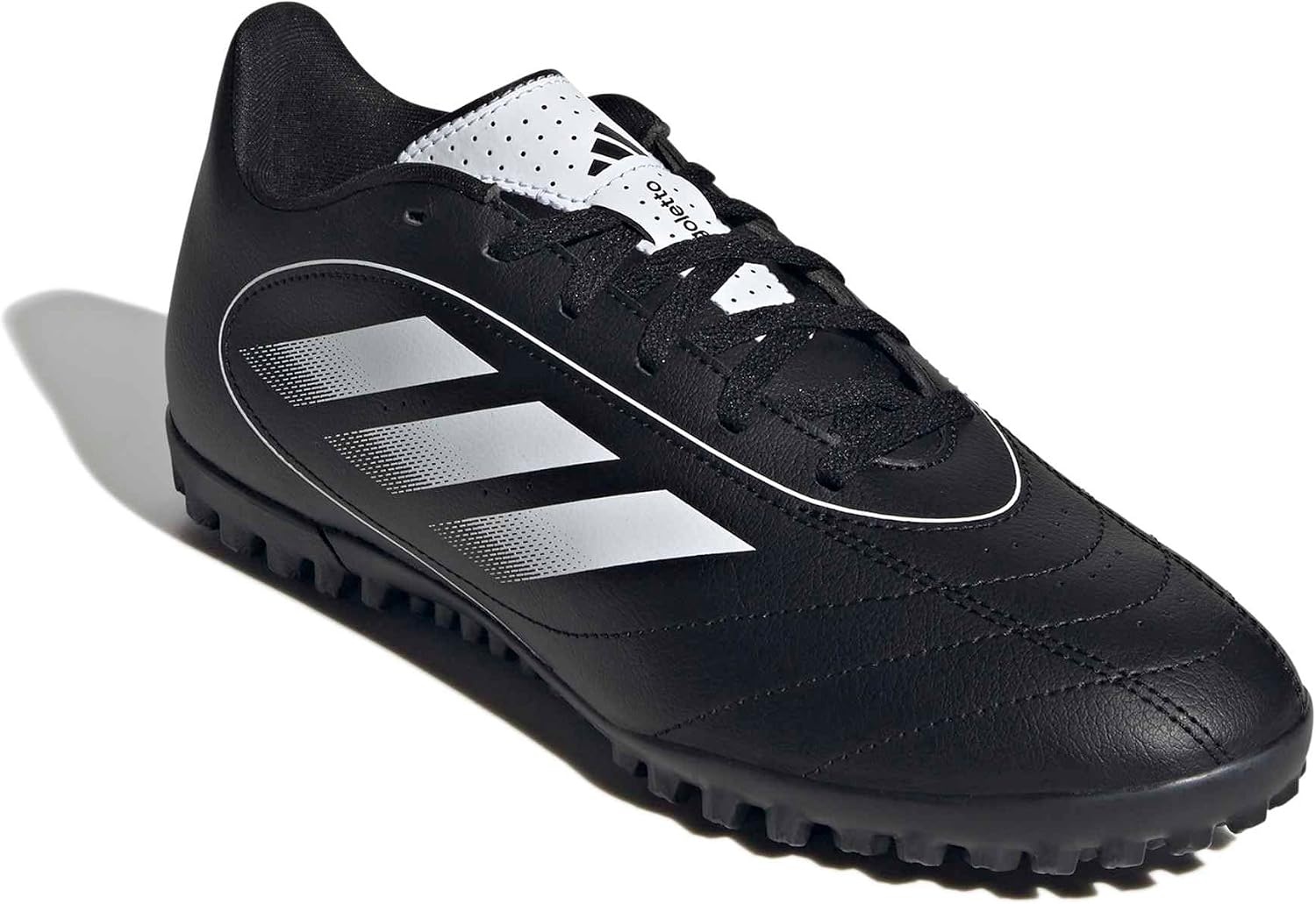 image:imageadidas Unisex Adult Goletto IX Turf Soccer ShoesBlackWhiteBlack