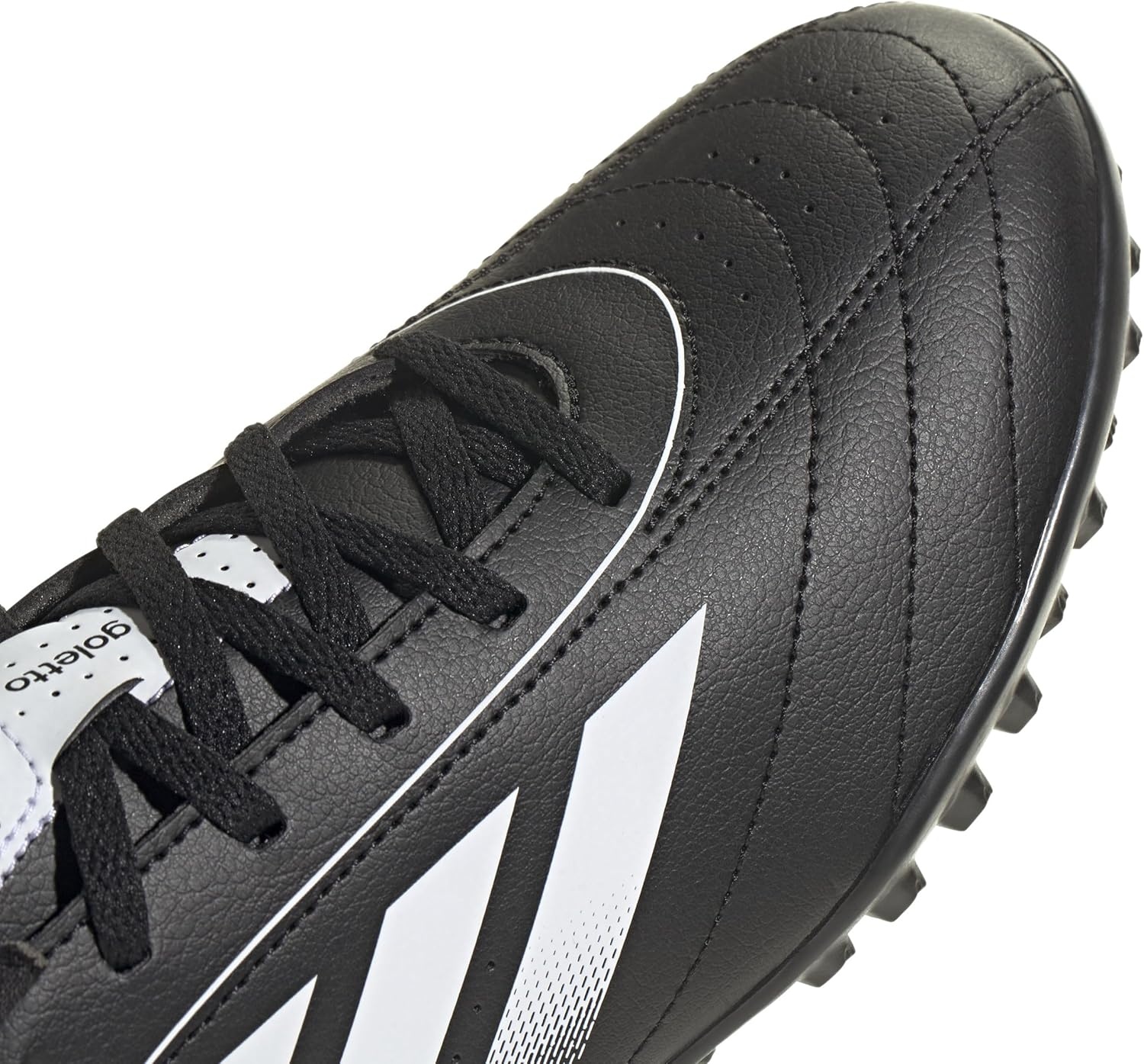 image:imageadidas Unisex Adult Goletto IX Turf Soccer ShoesBlackWhiteWhite