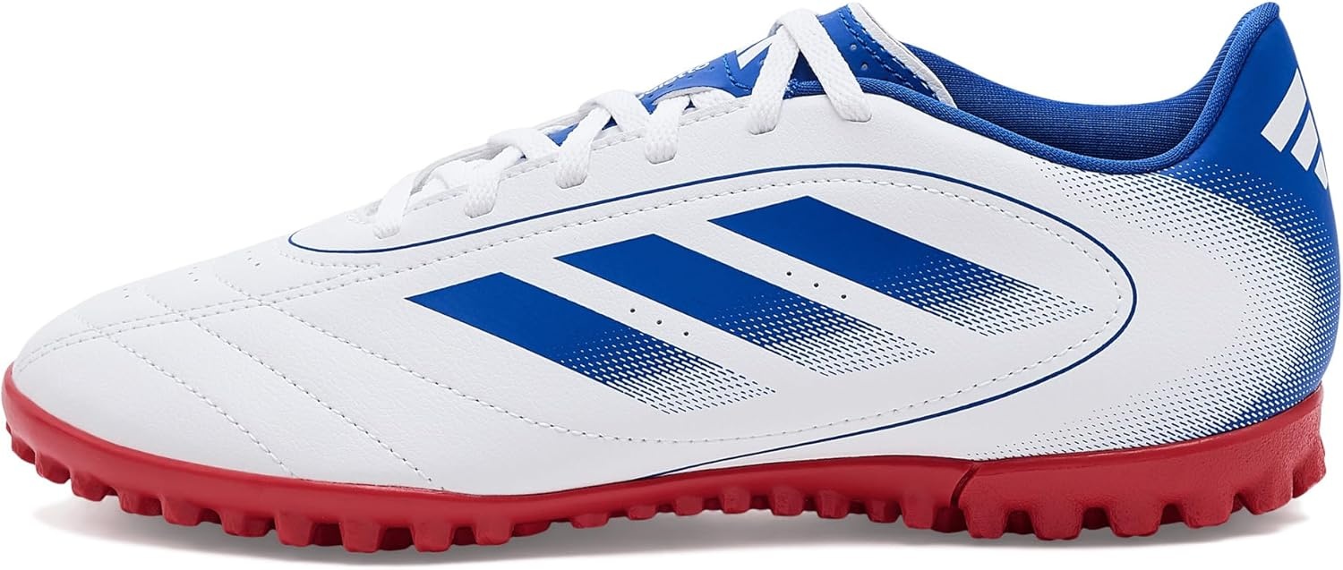 image:imageadidas Unisex Adult Goletto IX Turf Soccer ShoesWhiteTeam Royal BlueBetter Scarlet
