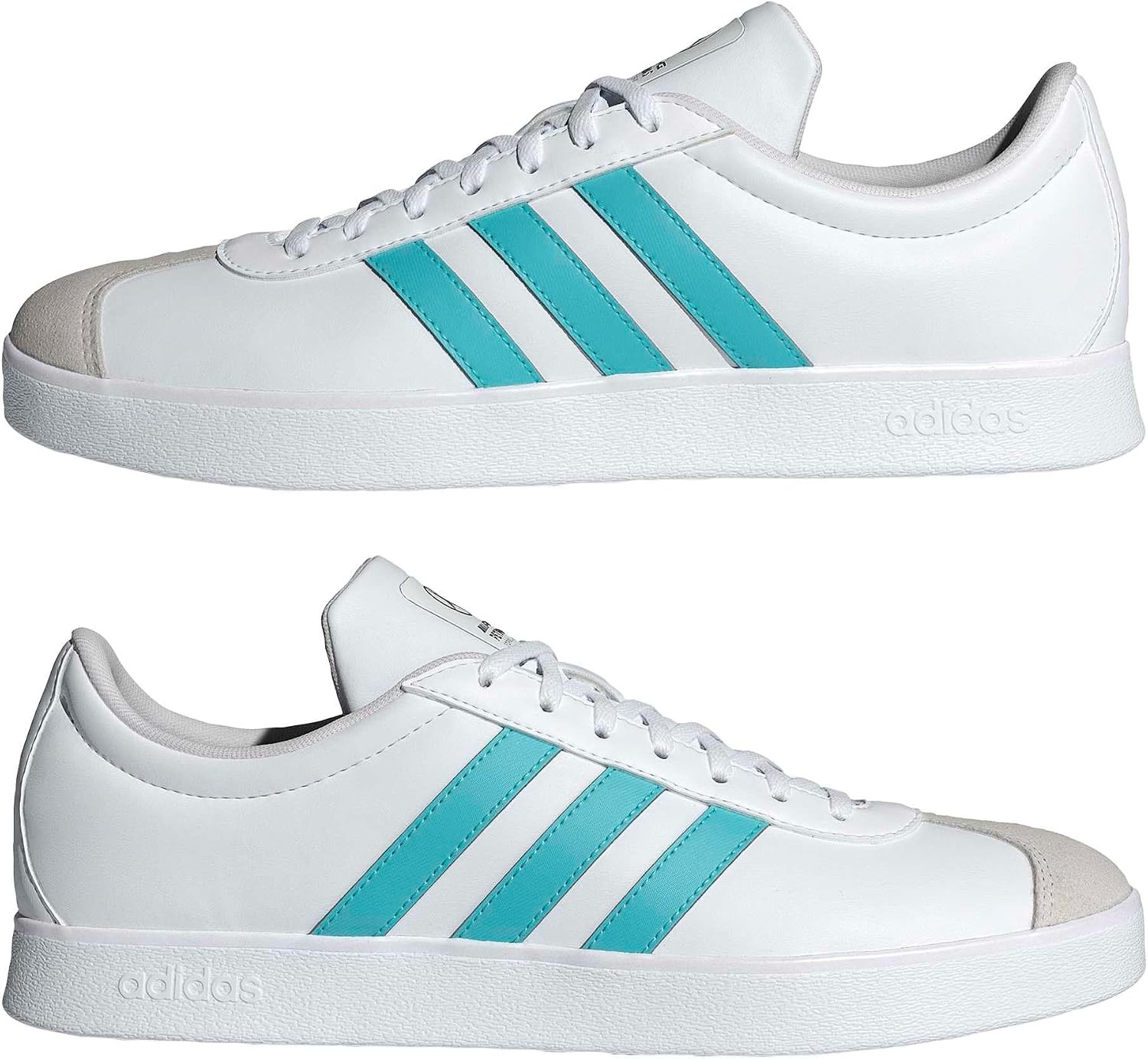 image:imageadidas Unisex Adult Mercedes Amg Petronas Formula One Team Vl CourtWhiteSemi Mint RushGrey