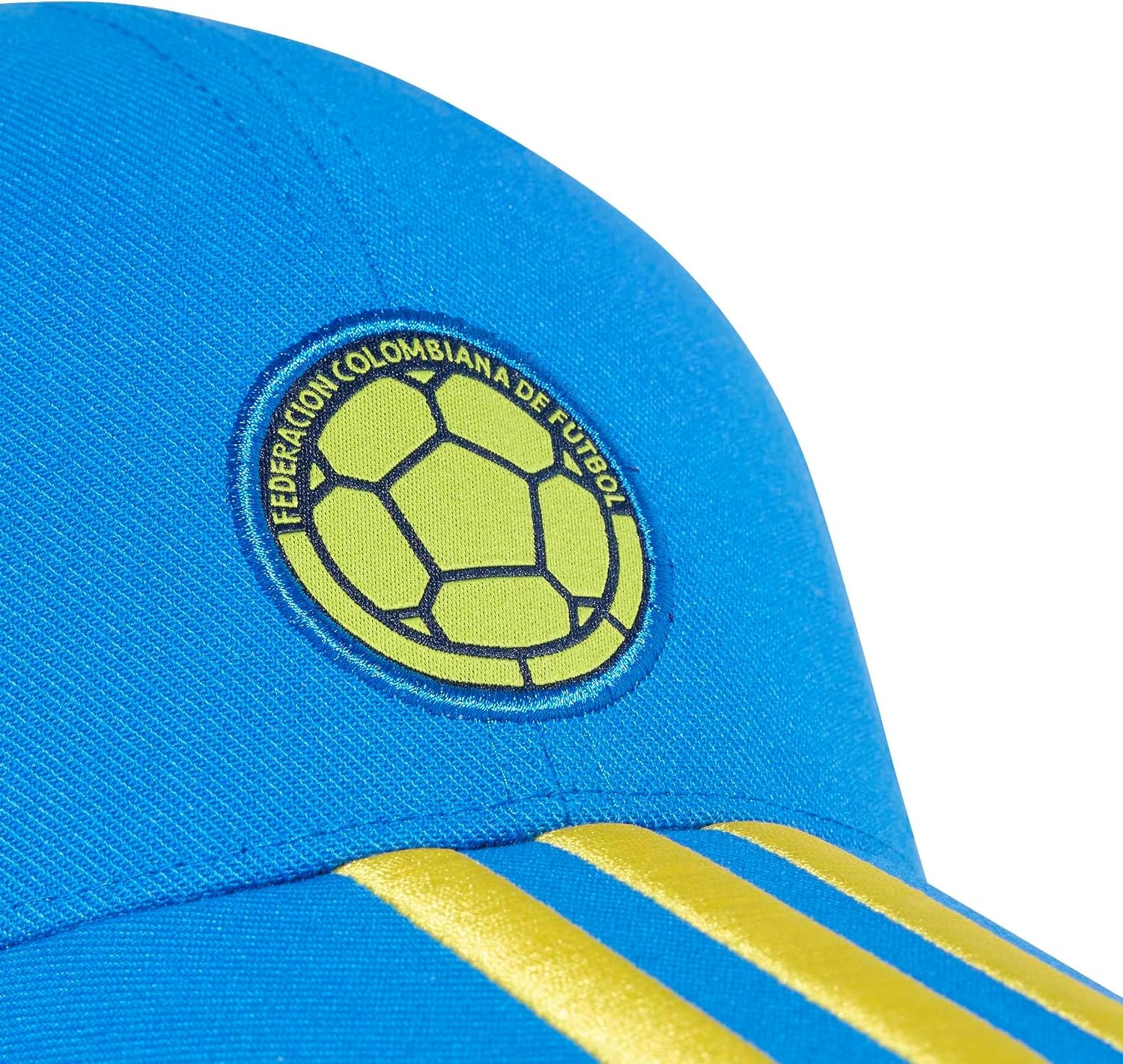 image:imageadidas Unisex Adult National Team Soccer CapGlory BlueImpact YellowColombia
