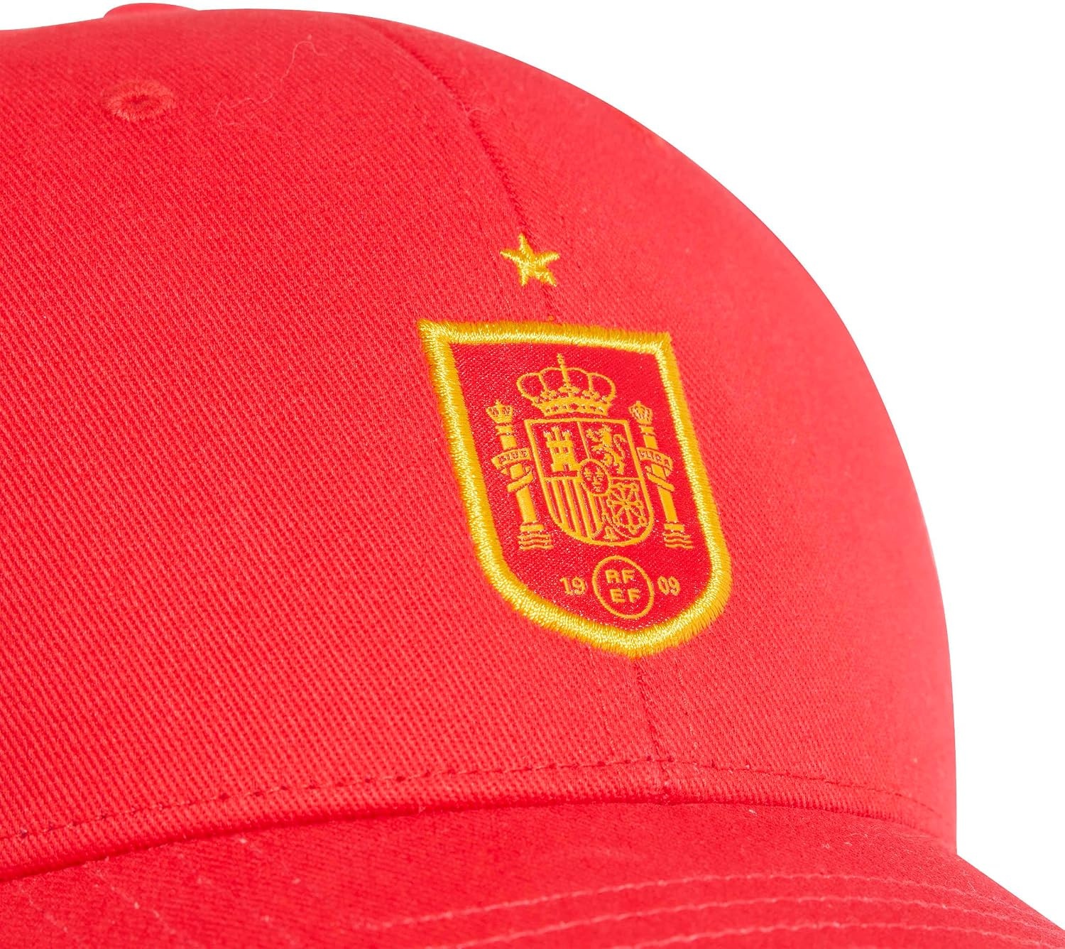 image:imageadidas Unisex Adult National Team Soccer CapVivid RedCrew YellowSpain