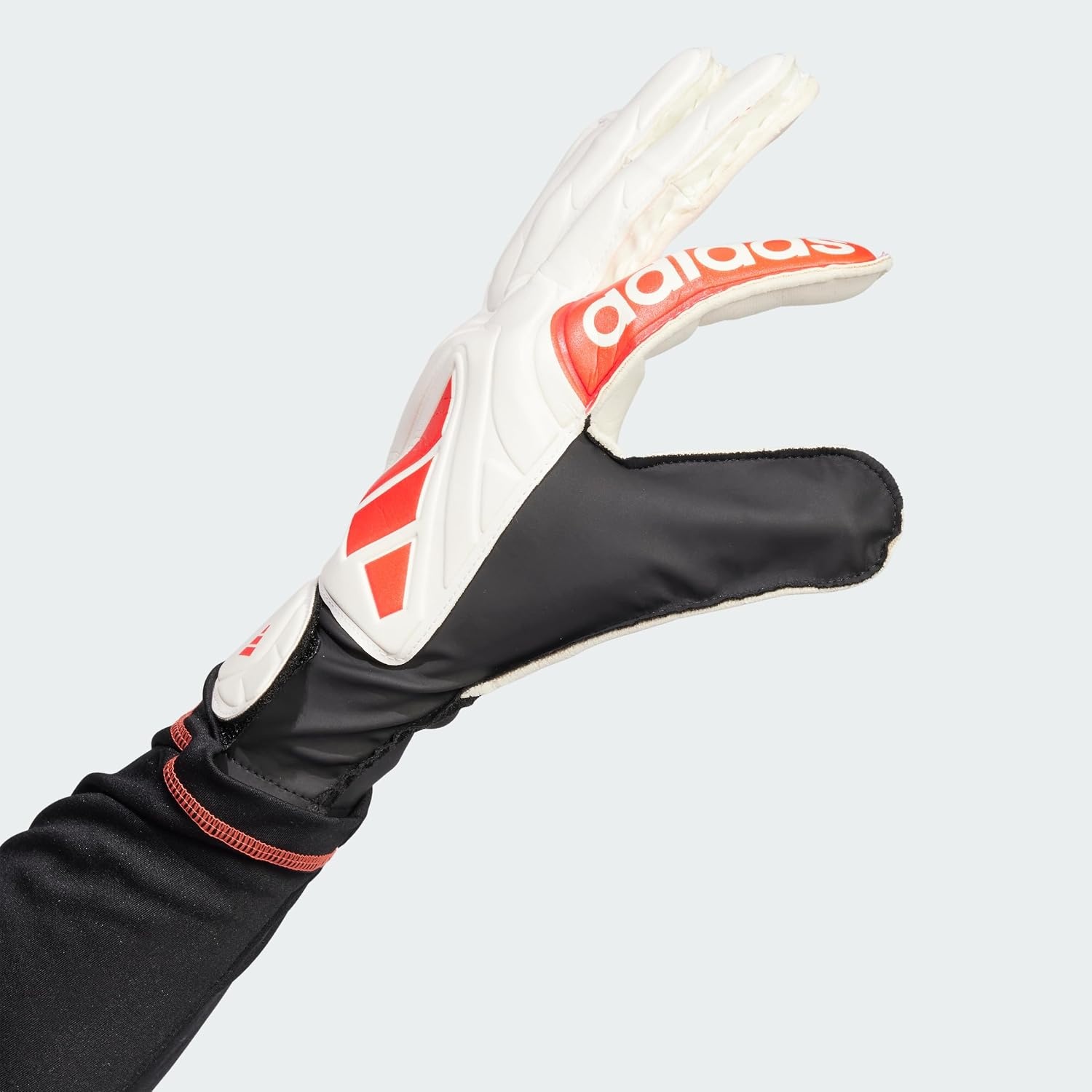 image:imageadidas Unisex Essentials Linear Duffel Bag WhiteLucid RedBlack 36White Lucid Red Black