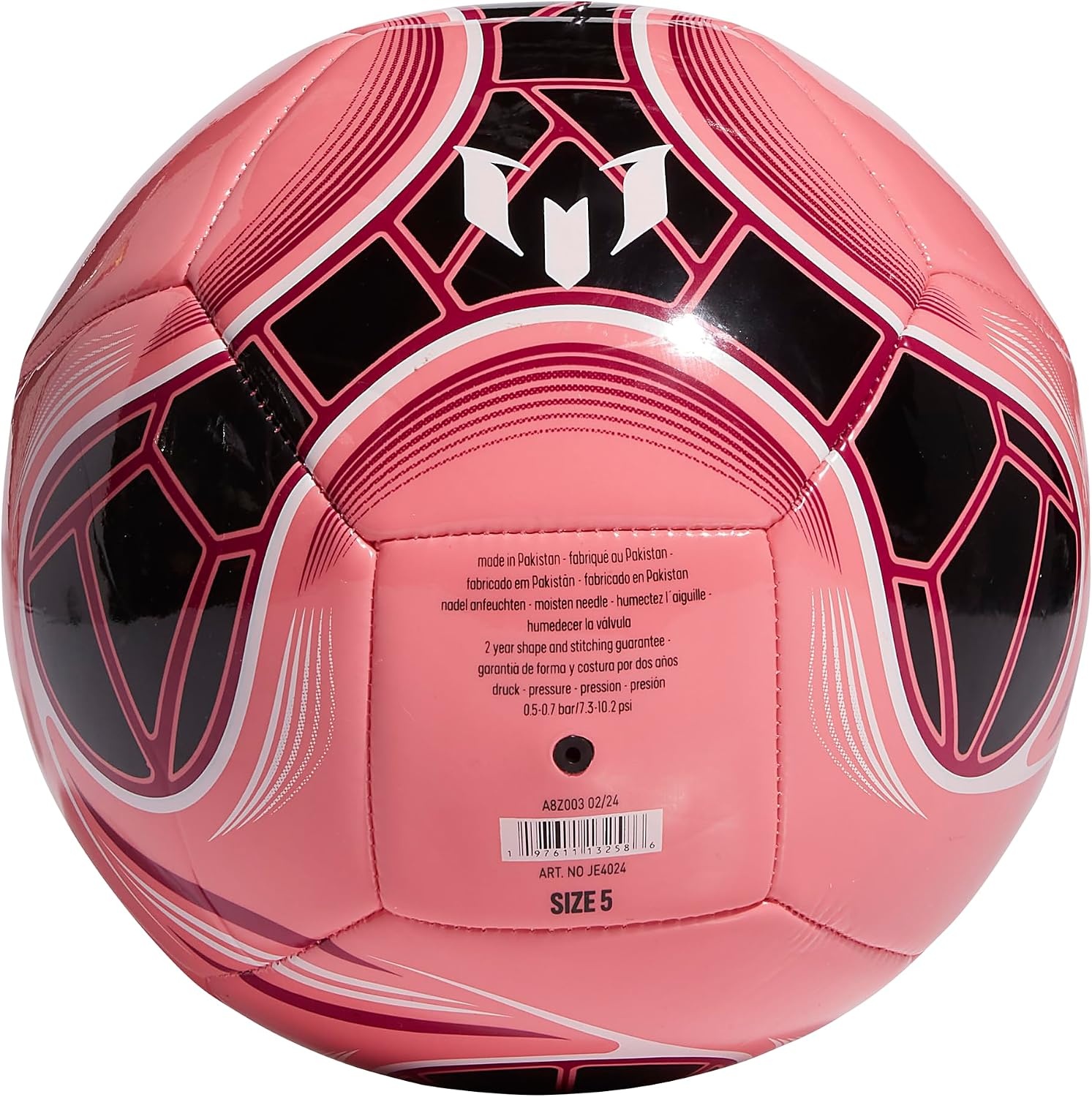 image:imageadidas Unisex Messi Club Soccer BallArt 1