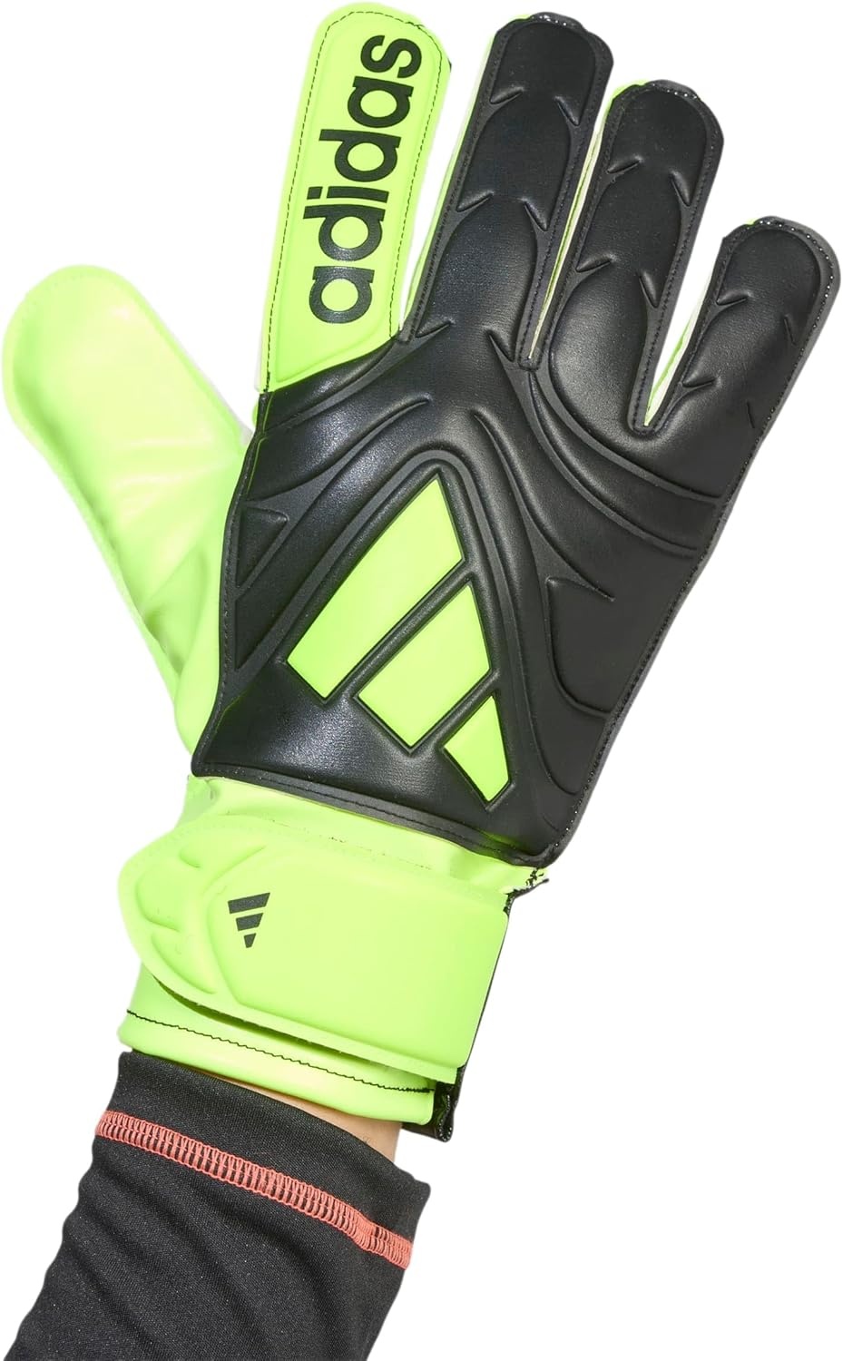 image:imageadidas UnisexAdult Copa Club Goalie Soccer GlovesBlackLucid LemonLucid Lemon