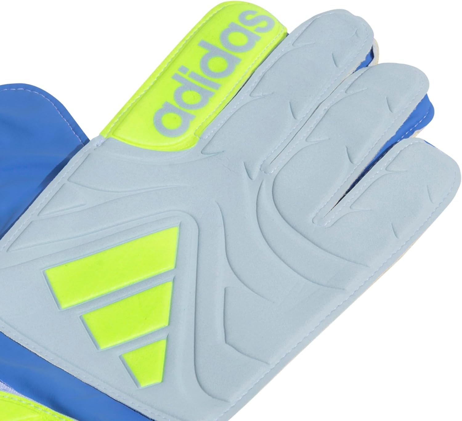 image:imageadidas UnisexAdult Copa Club Goalie Soccer GlovesBlue FusionHalo BlueLucid Lemon