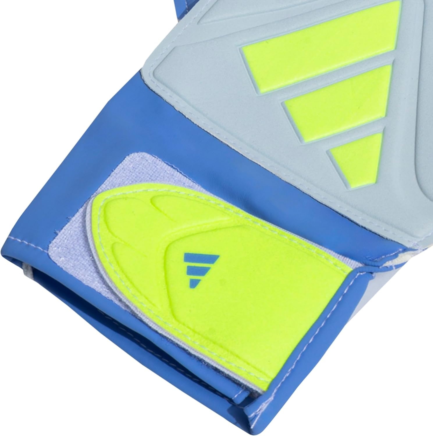 image:imageadidas UnisexAdult Copa Club Goalie Soccer GlovesBlue FusionHalo BlueLucid Lemon