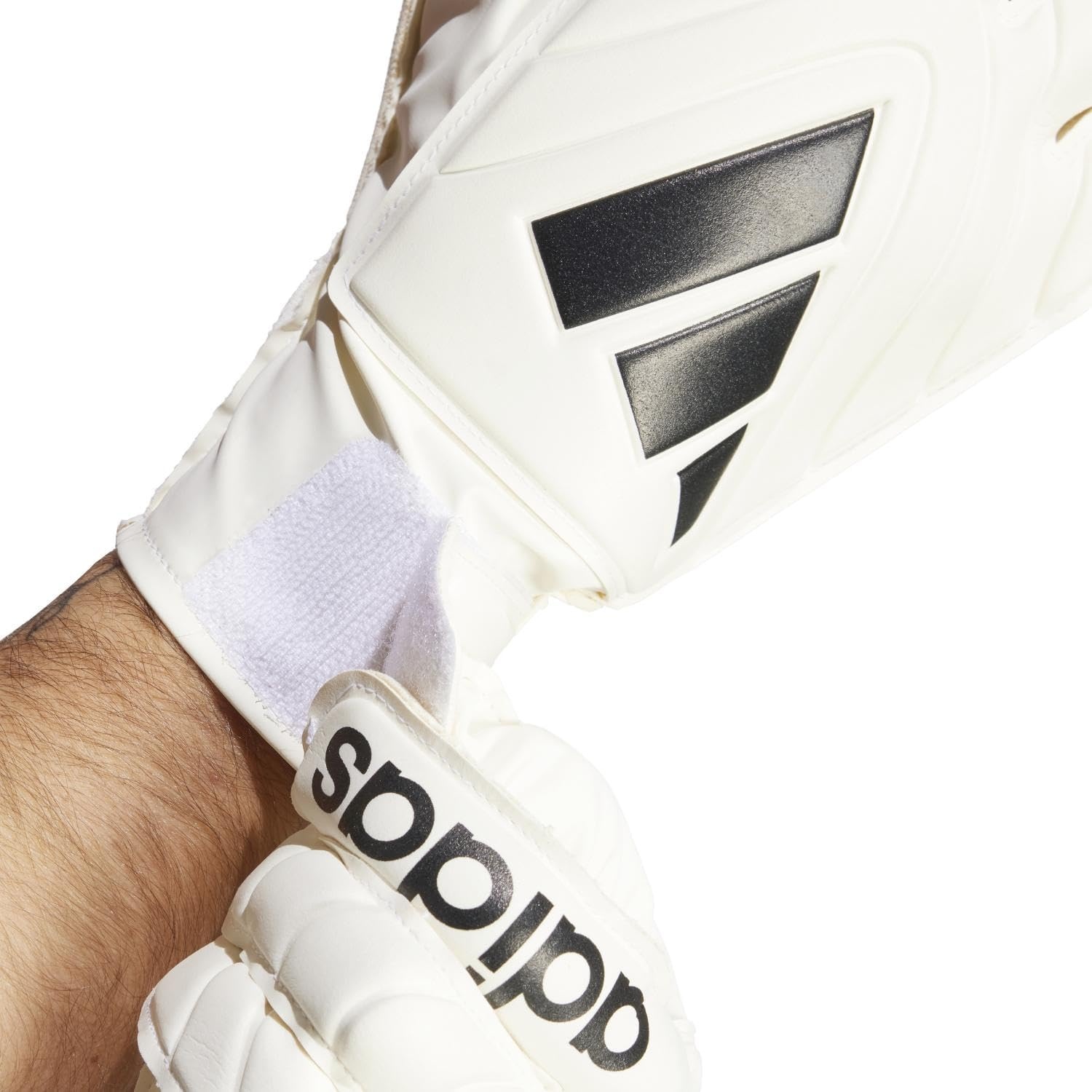image:imageadidas UnisexAdult Copa Club Goalie Soccer GlovesIvoryBlack