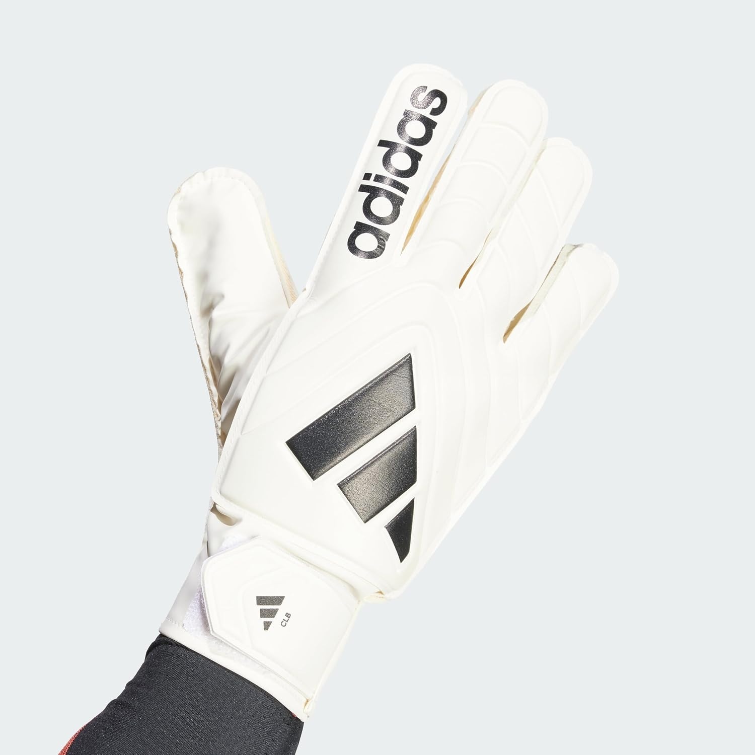image:imageadidas UnisexAdult Copa Club Goalie Soccer GlovesIvoryBlack