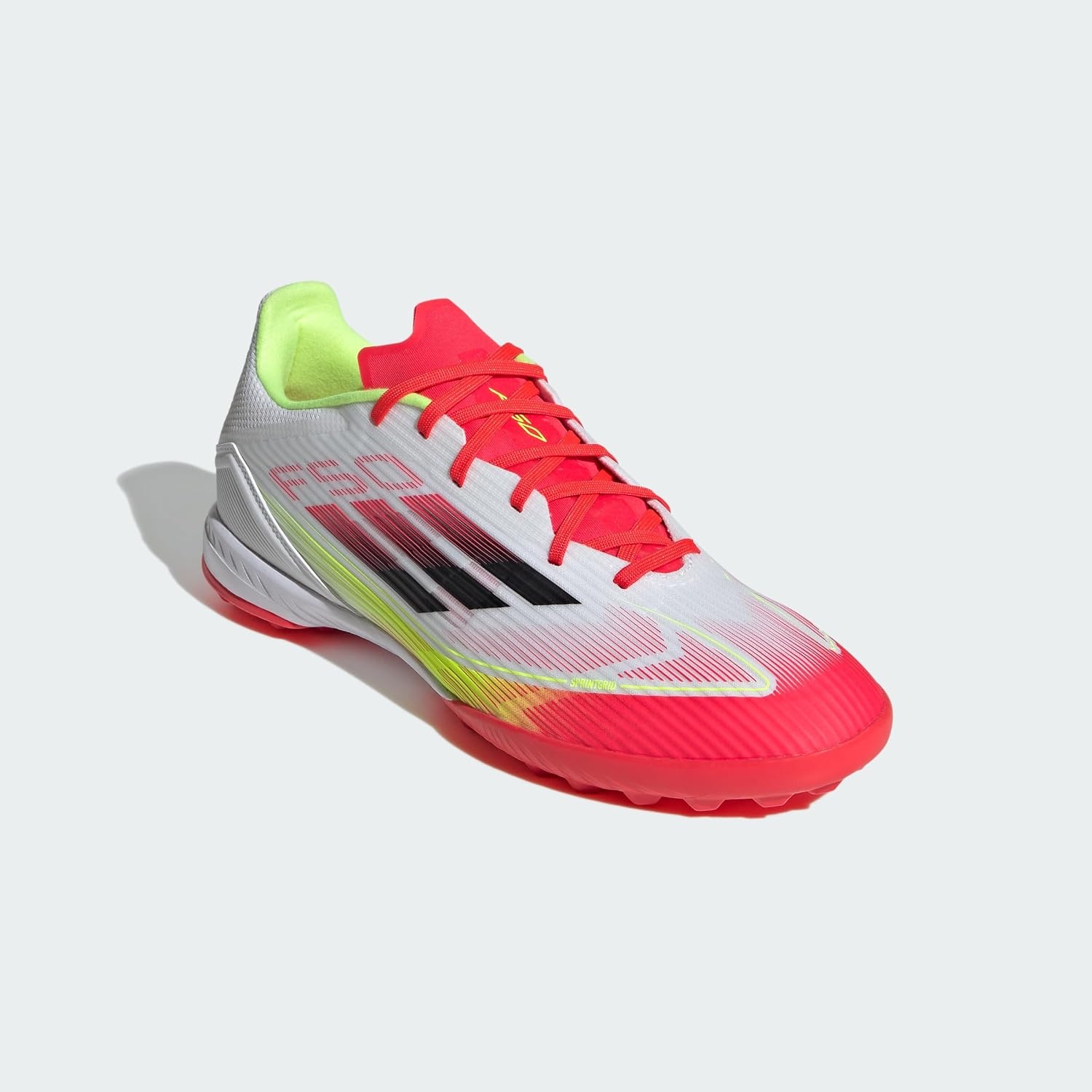 image:imageadidas UnisexAdult F50 League TurfCloud White Core Black Solar Yellow